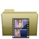 Folder Movie  icon